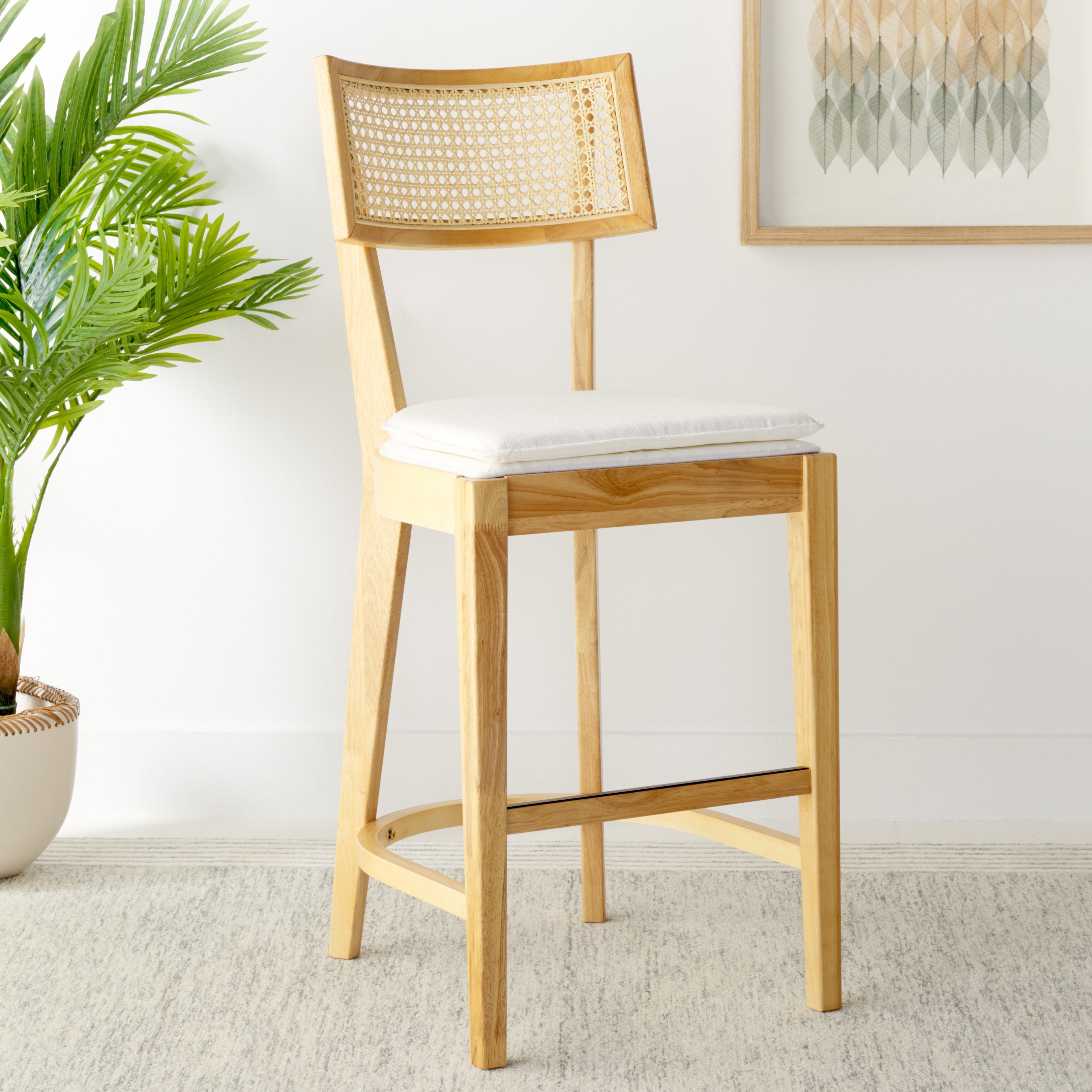 GALWAY CANE COUNTER STOOL