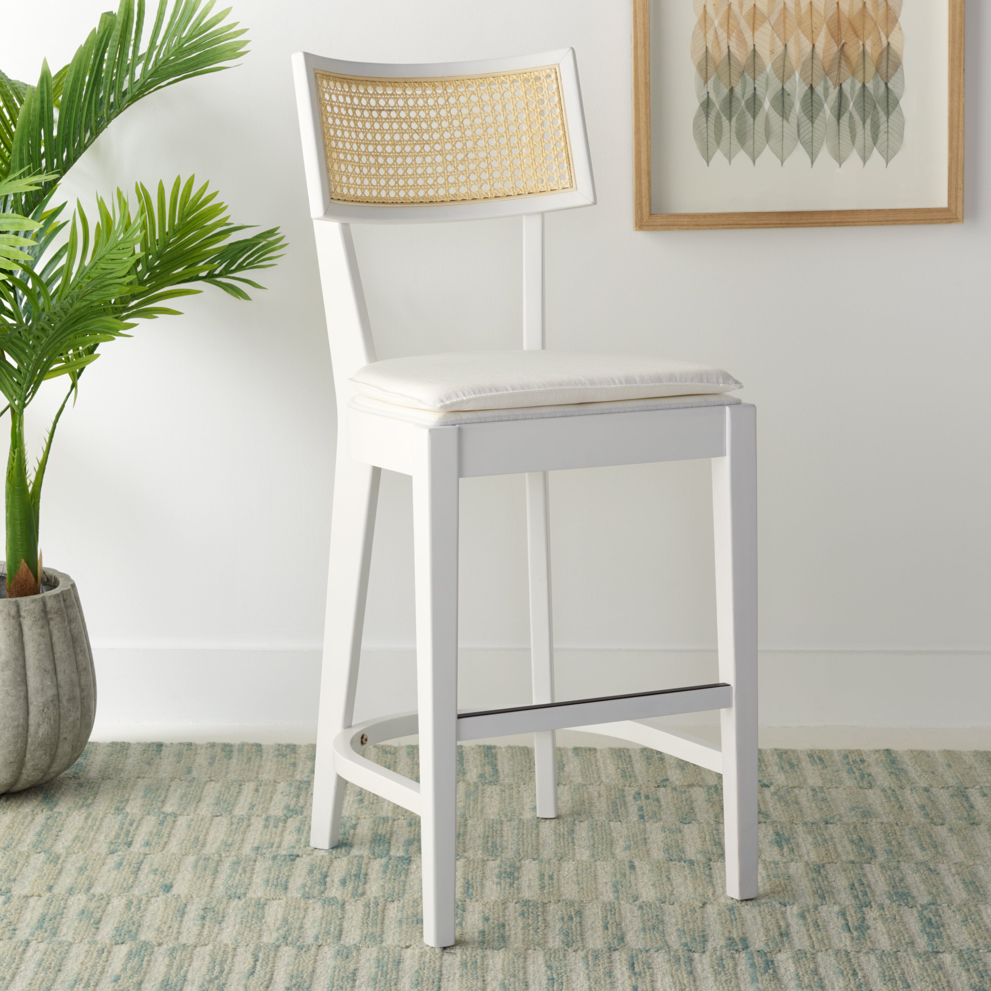 GALWAY CANE COUNTER STOOL