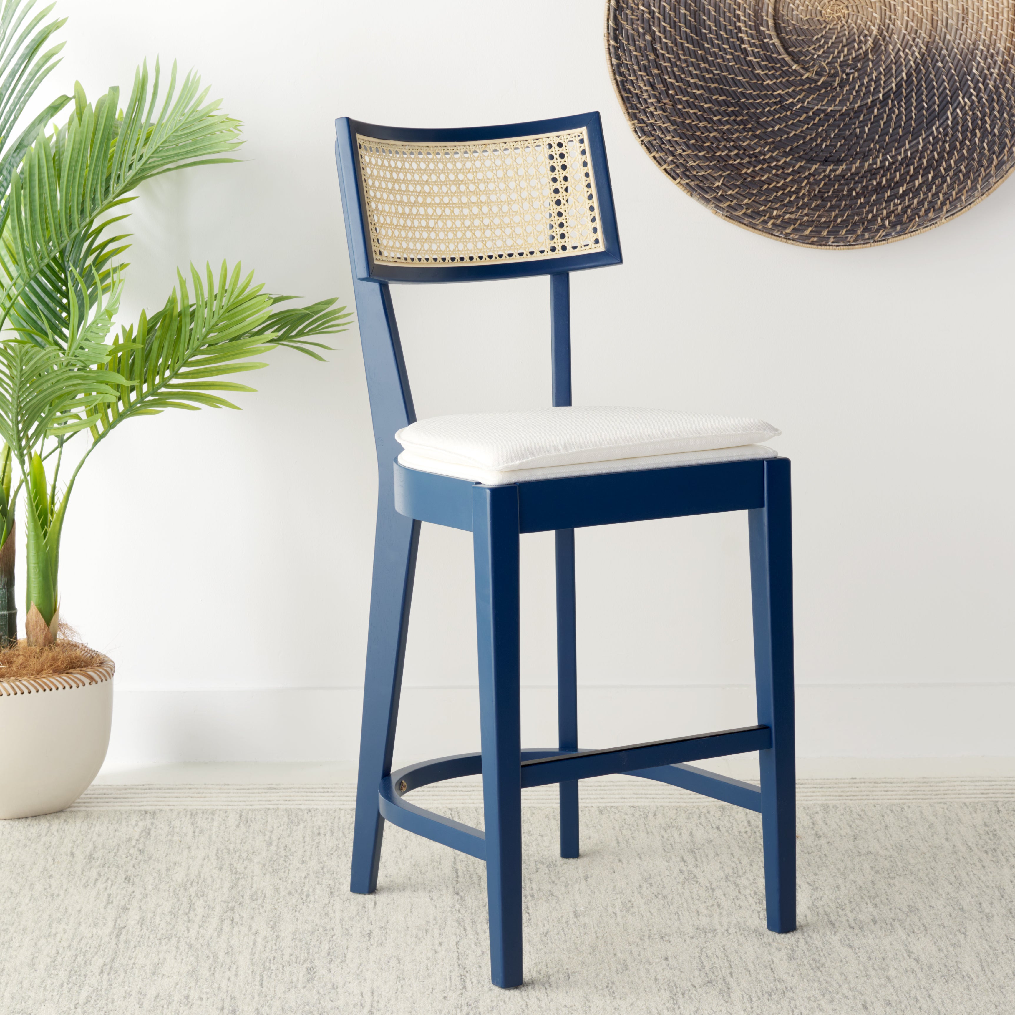 GALWAY CANE COUNTER STOOL