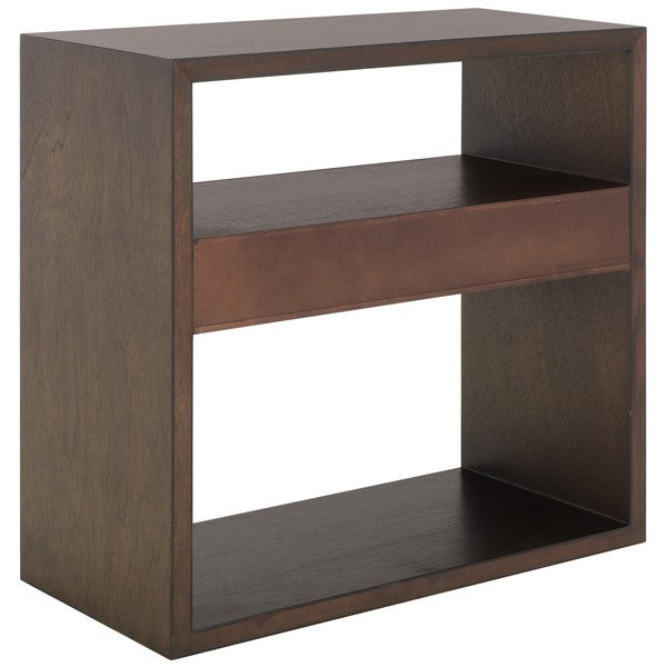 MUNSON 2 SHELF 1 DRAWER CONSOLE TABLE