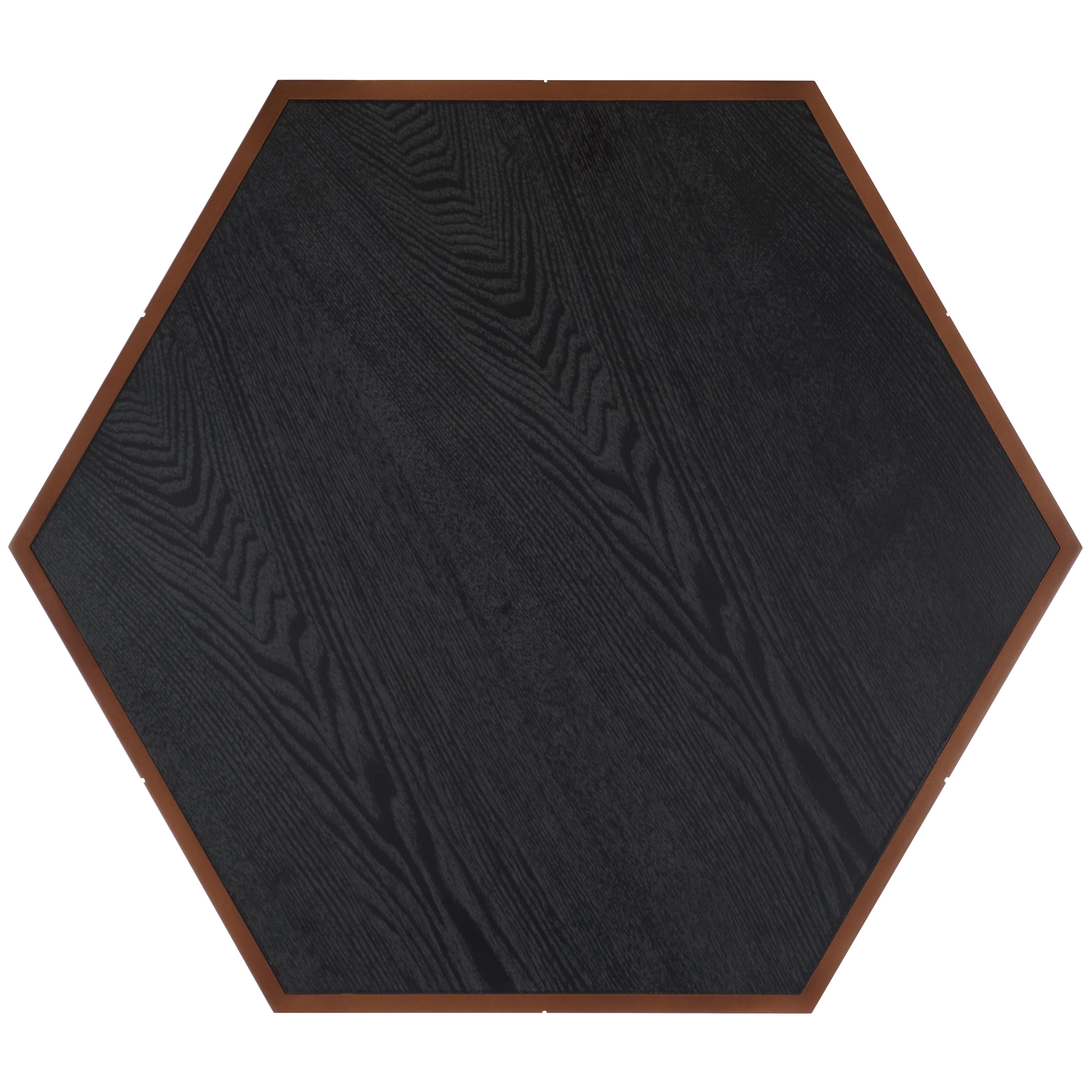 RAFAELA HEXAGON TRAY TOP MESA DE CAFÉ CON ALMACENAMIENTO