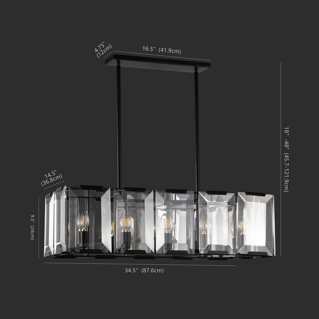 MERISSA CRYSTAL CHANDELIER