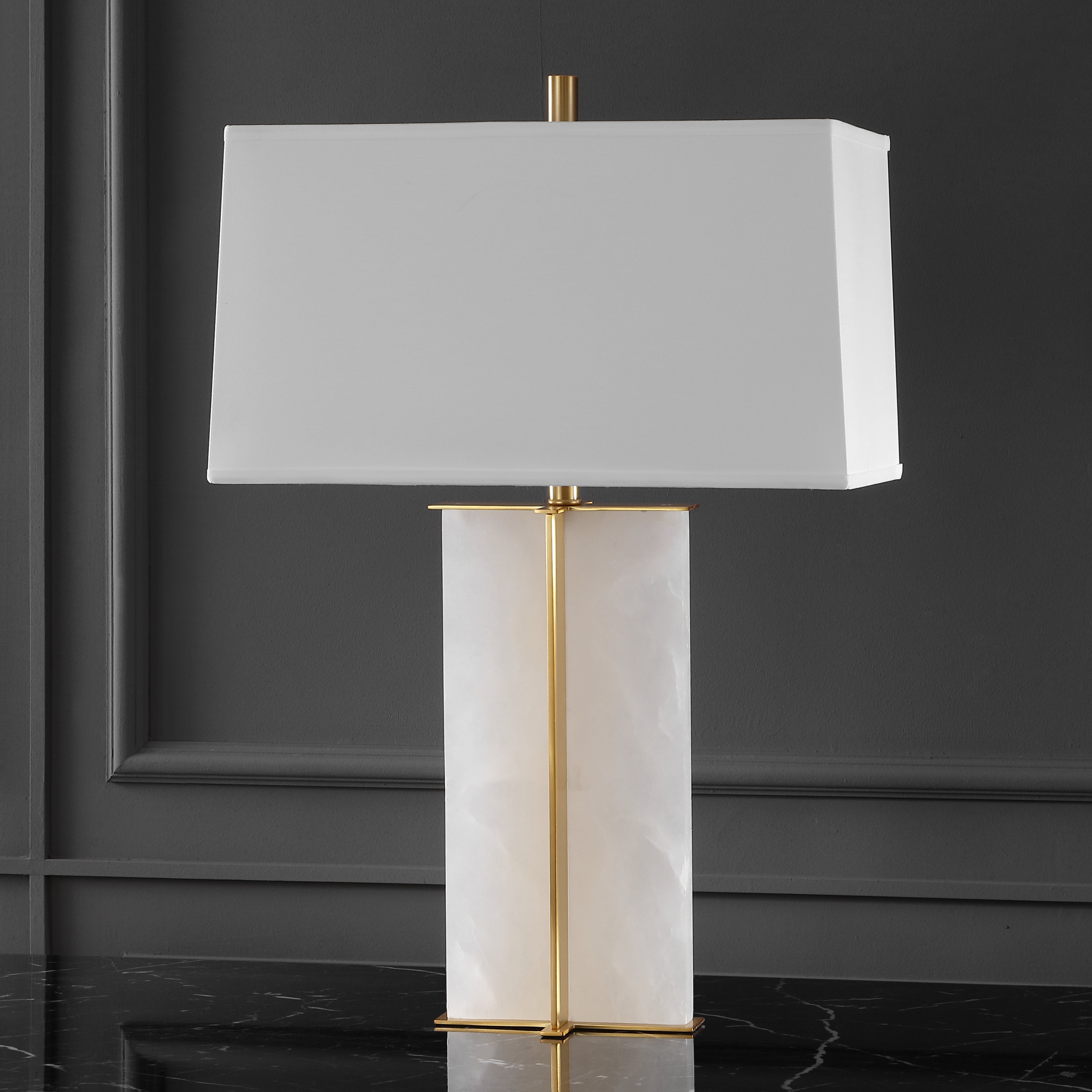 NATALEE MARBLE TABLE LAMP