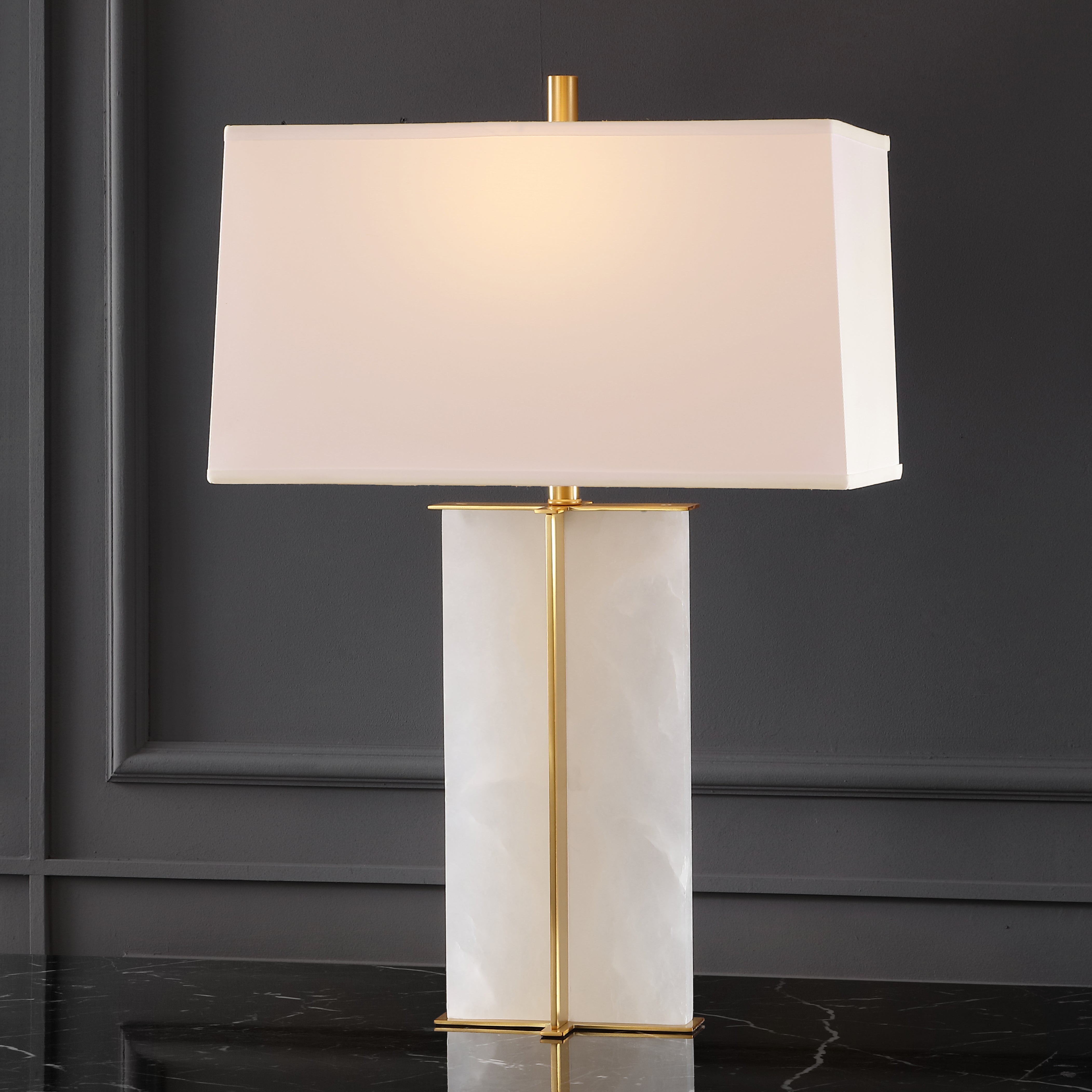 NATALEE MARBLE TABLE LAMP