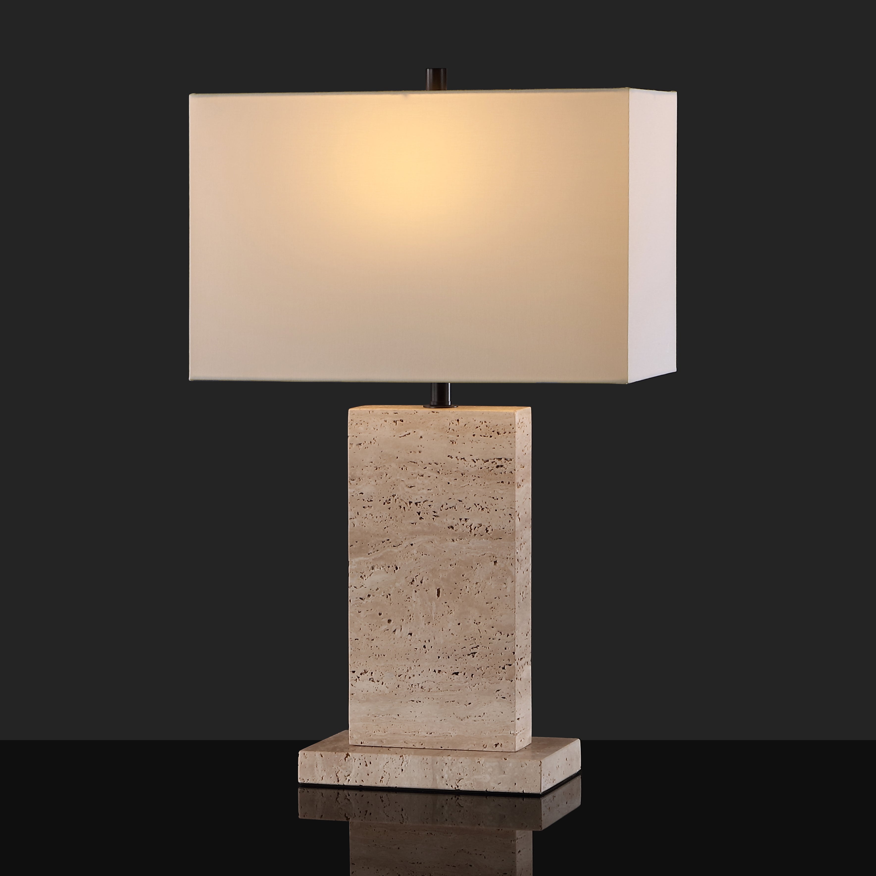 JENNABRIANA TRAVERTINE LAMP