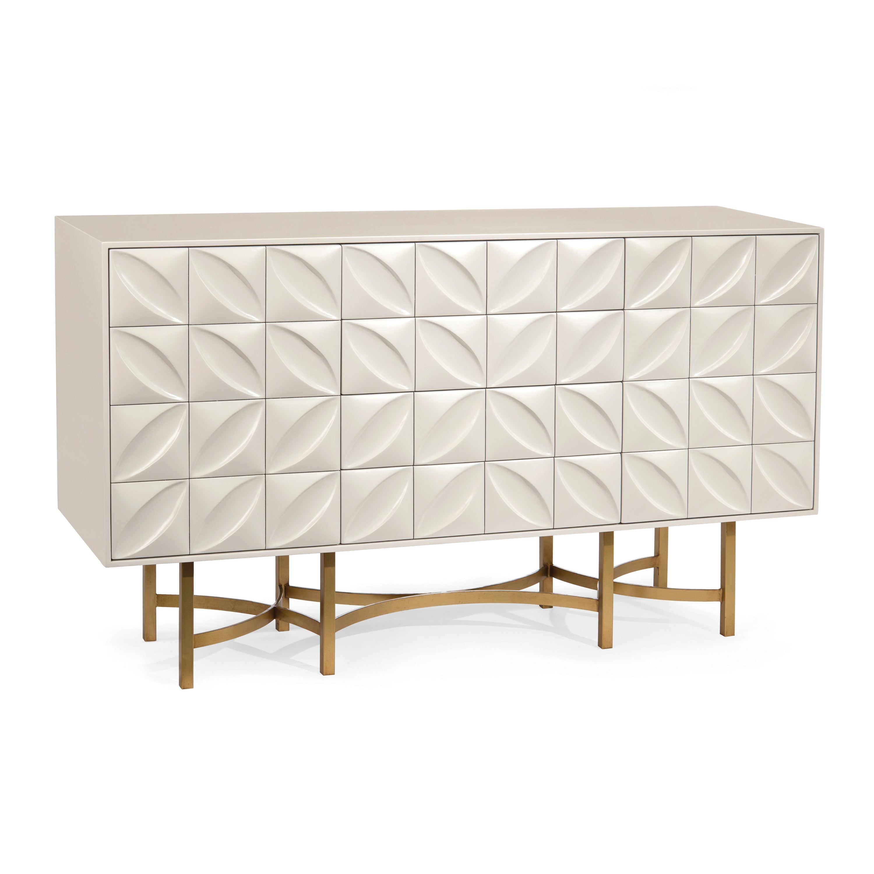 Ghost White Credenza