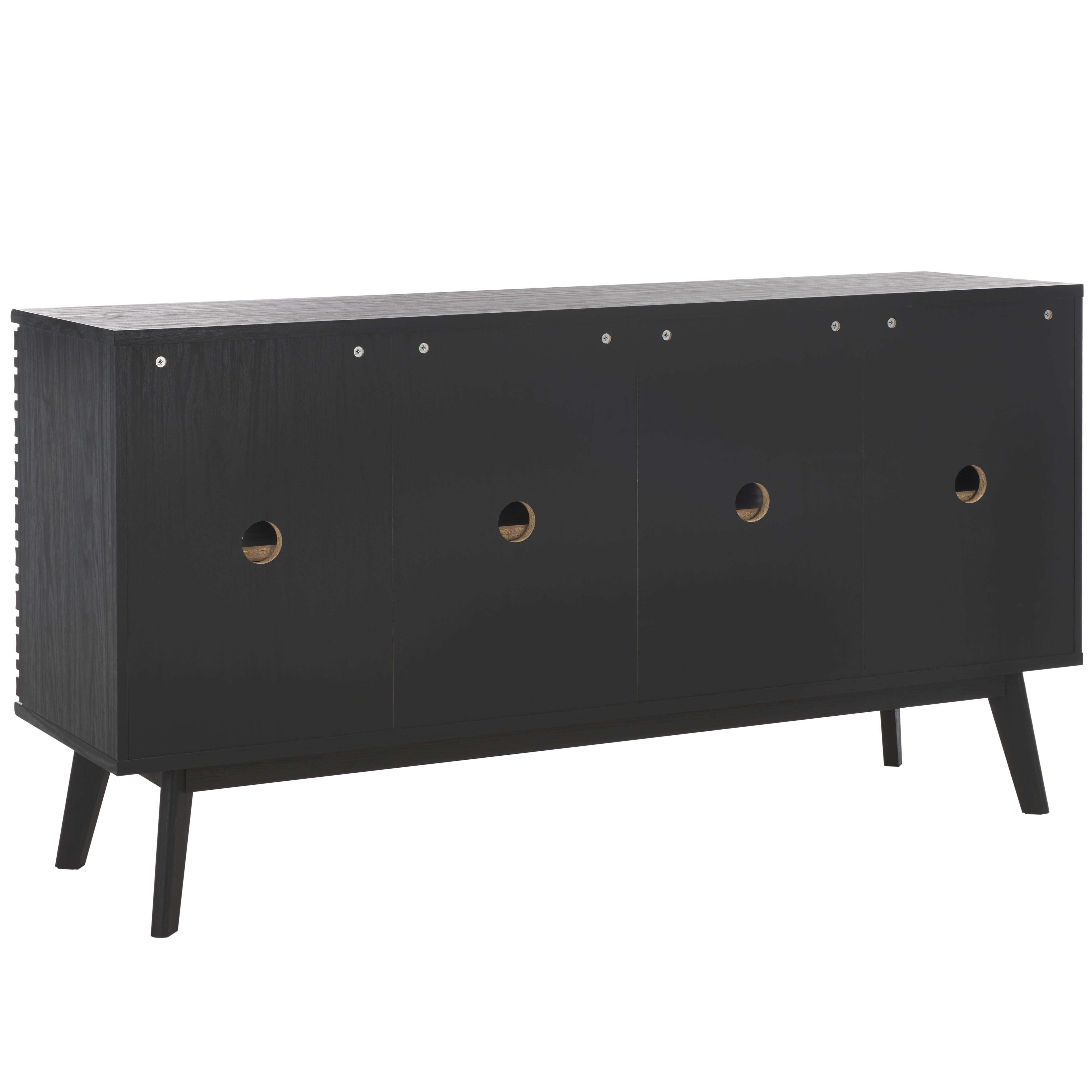 ATLANTES 4 DOOR 4 SHELF MEDIA STAND