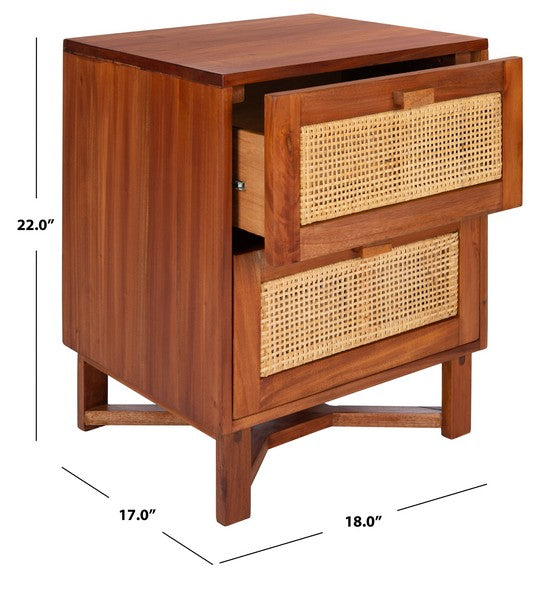 HEDWIG 2 DRAWER NIGHTSTAND