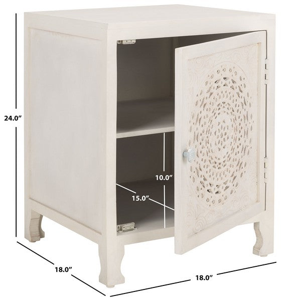 REGIUS 2 SHELF 1 DOOR NIGHTSTAND