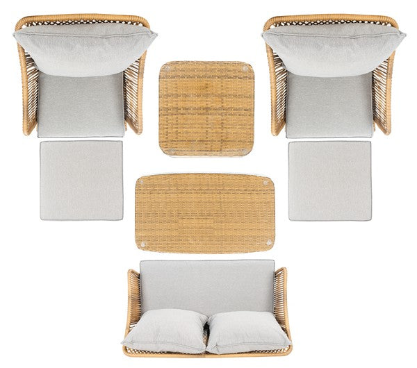 LONRA 7 PC LOUNGER SET