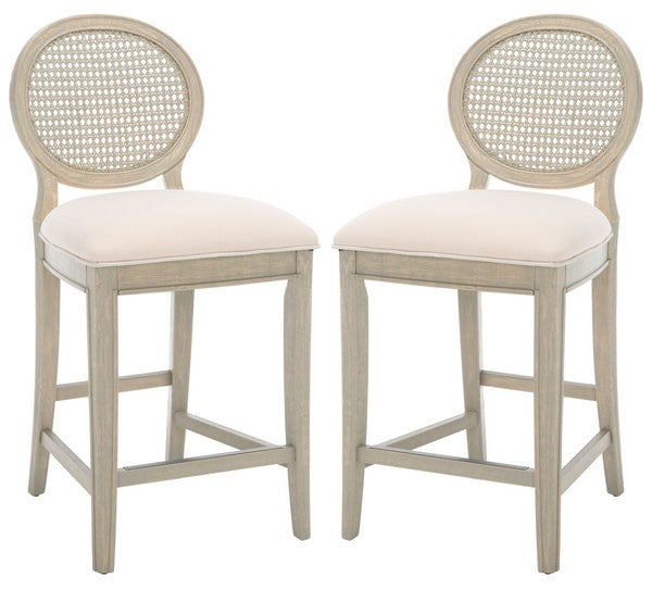 KARLEE RATTAN BACK COUNTER STOOL