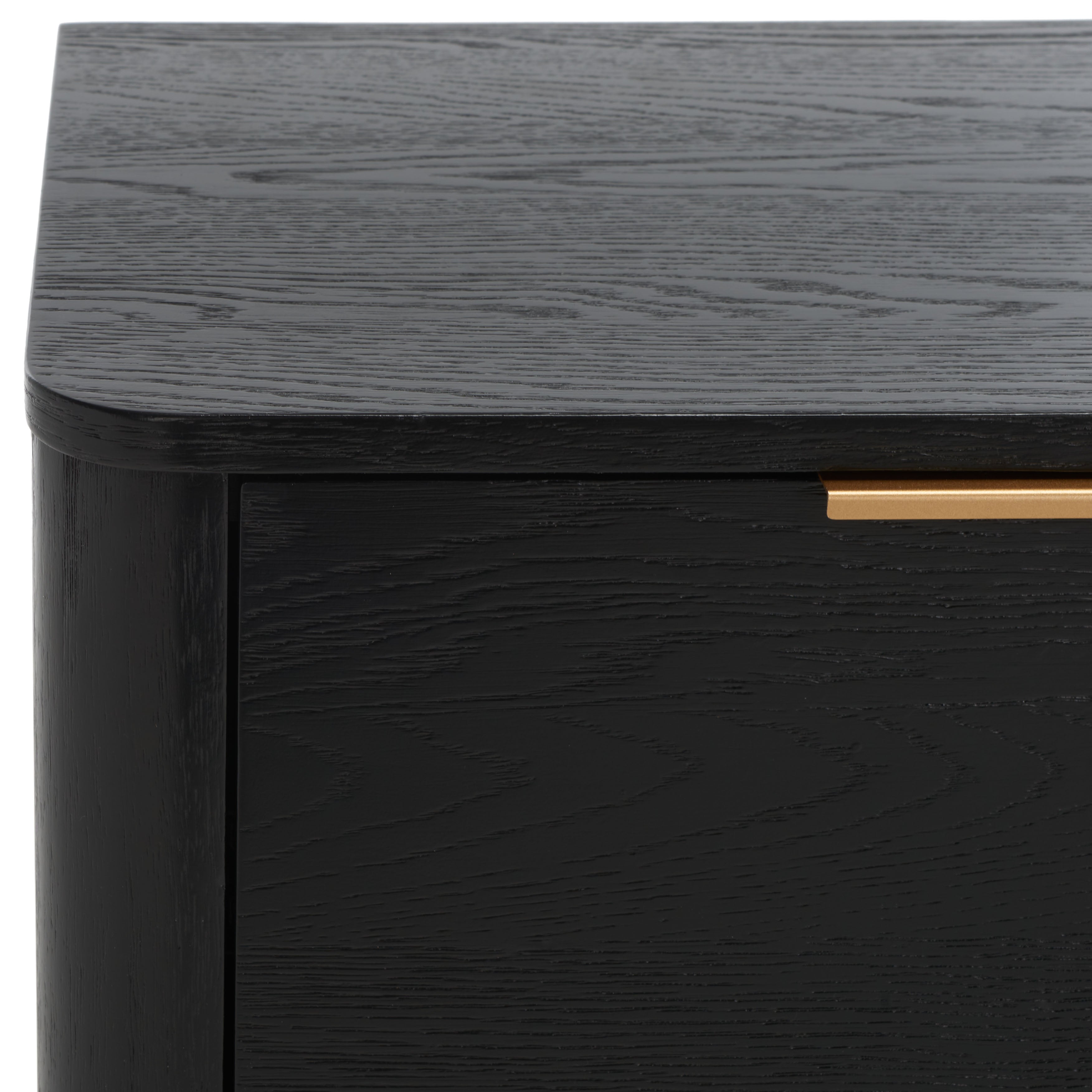 GABRIETTA 2 DRAWER WOOD NIGHTSTAND