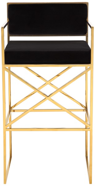 KIAN VELVET DIRECTORS STOOL