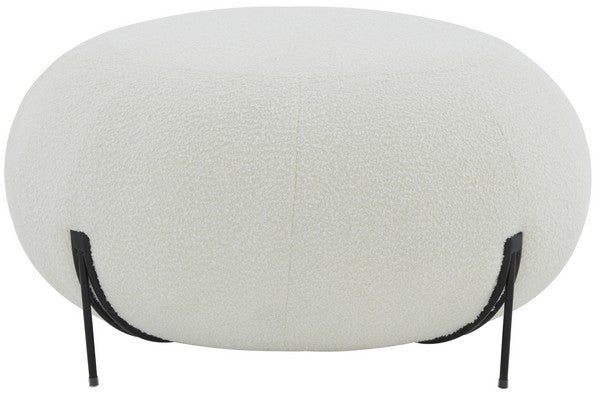 WINTERROSE ROUND OTTOMAN