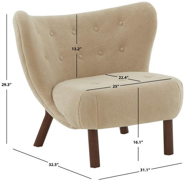 CHAISE WINGBACK MODERNE GABRIEL