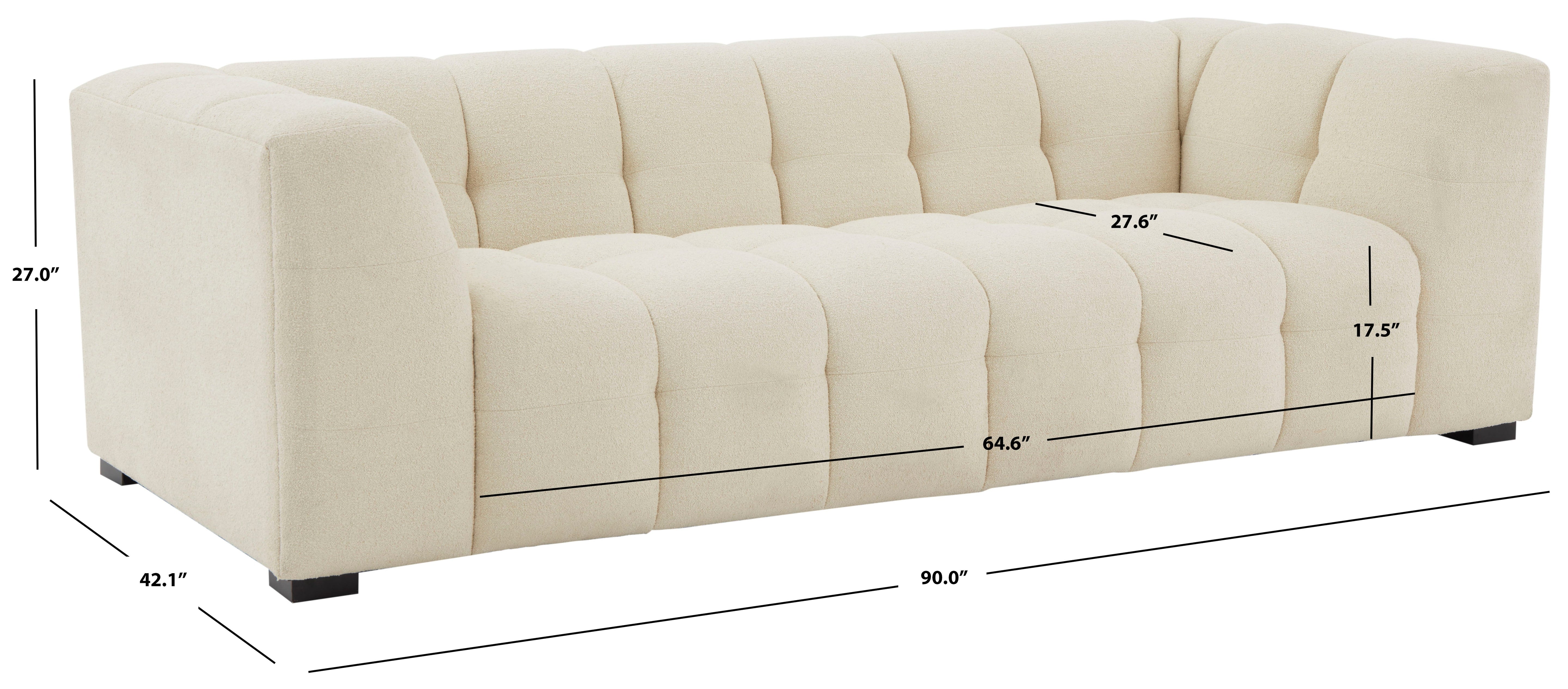 PETRYNA BOUCLE TUFTED SOFA