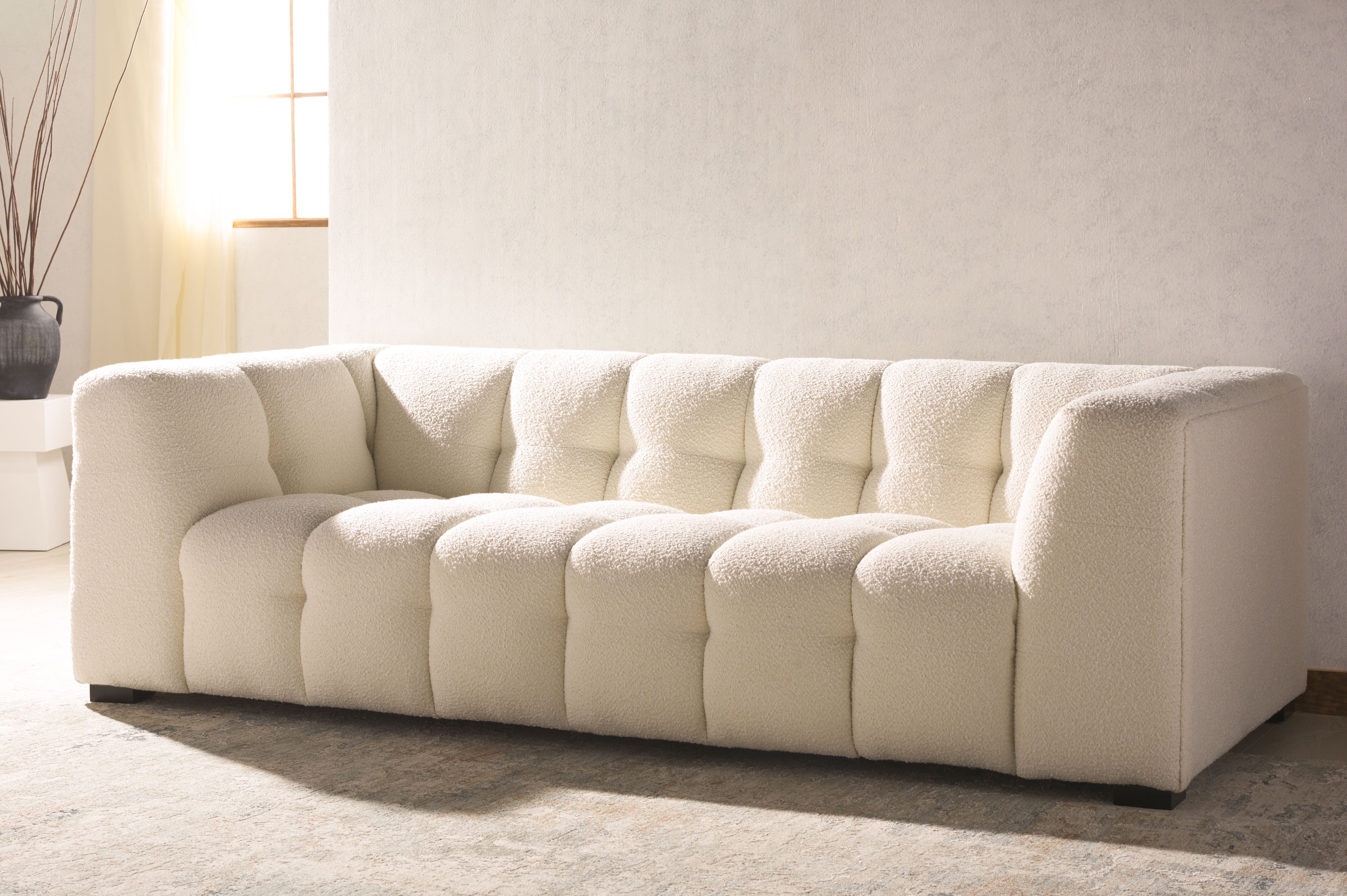 PETRYNA BOUCLE TUFTED SOFA