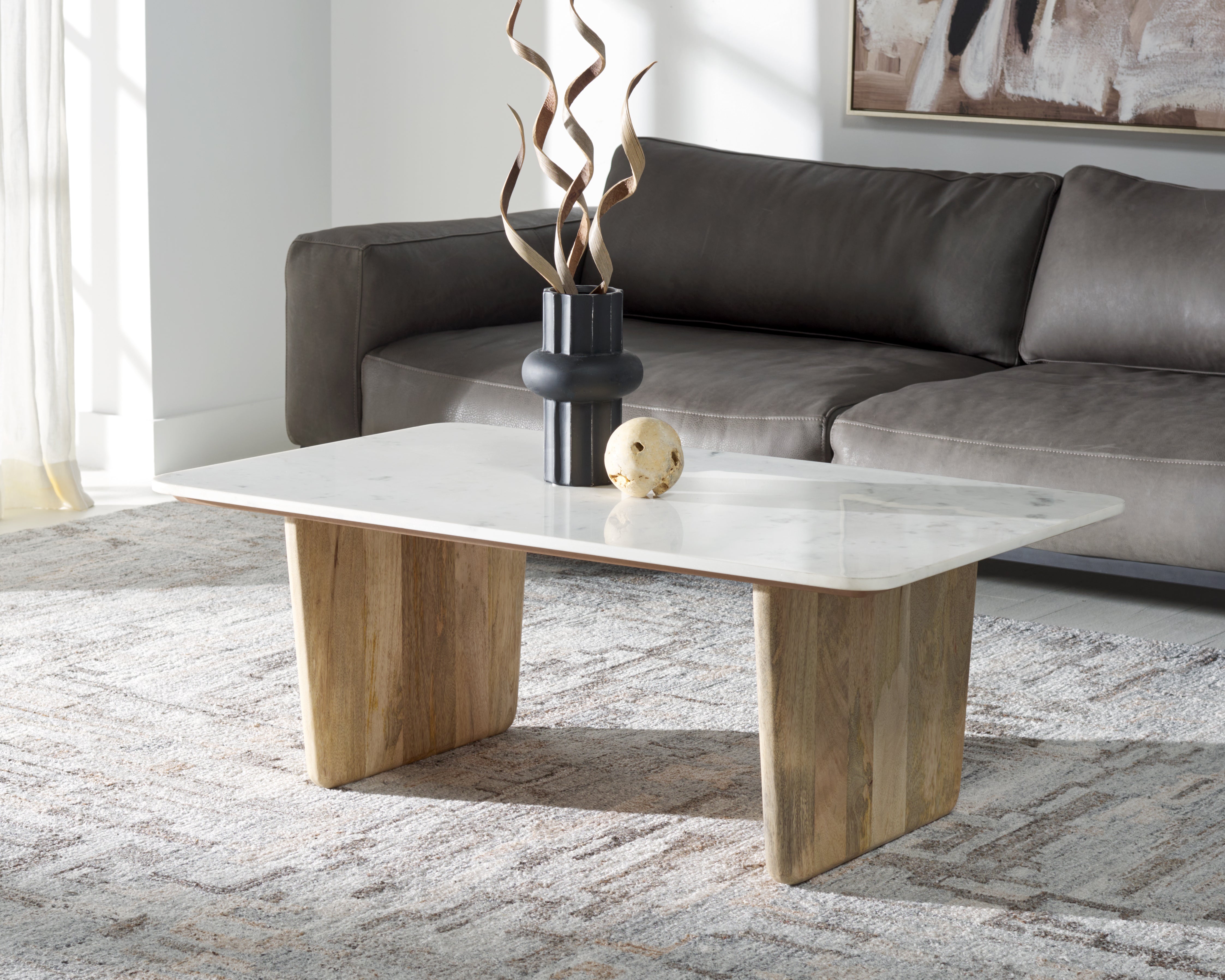 FELICITY MARBLE COFFEE TABLE