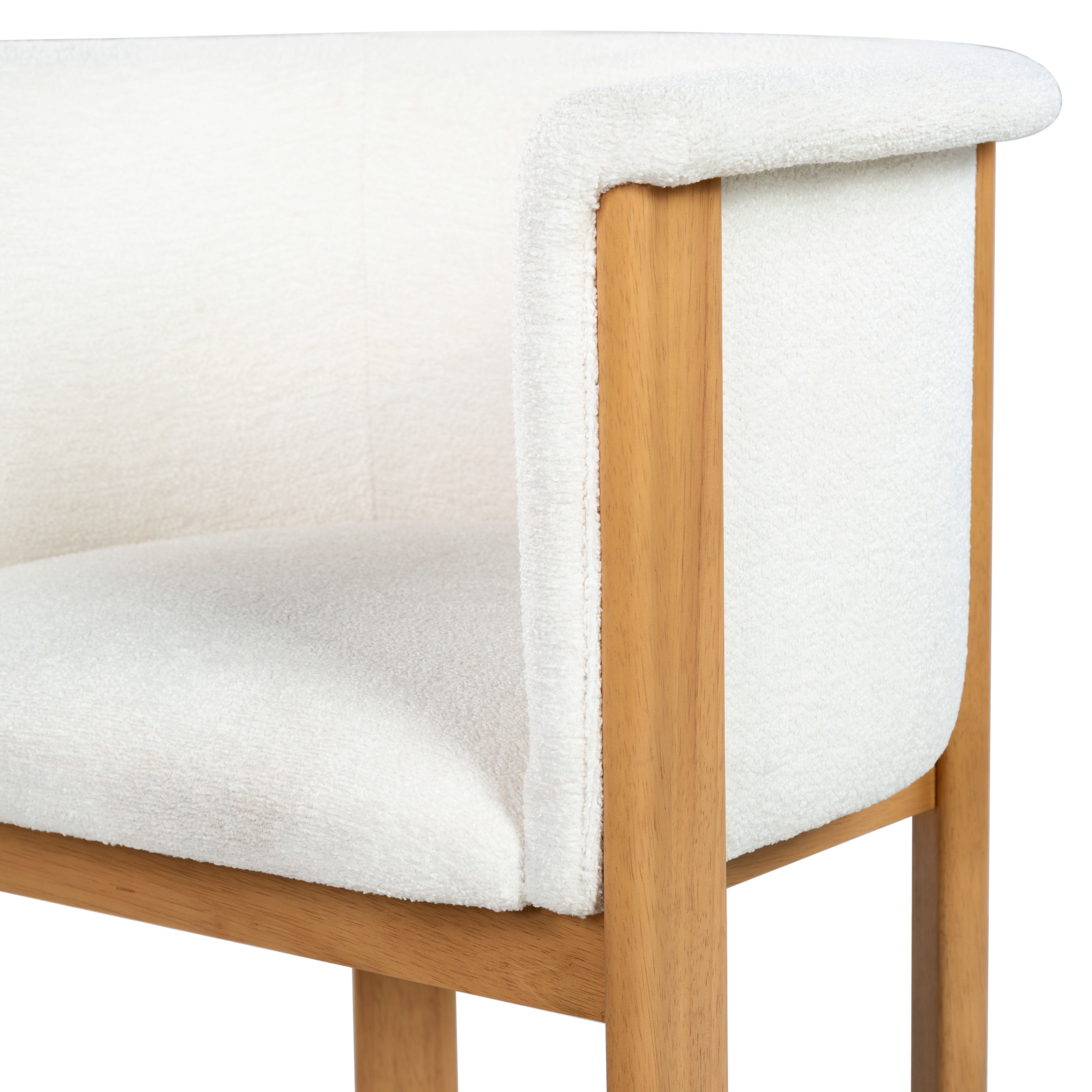 KATEMARIE BOUCLE ARM CHAIR