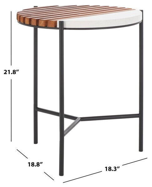 DALLAS END TABLE