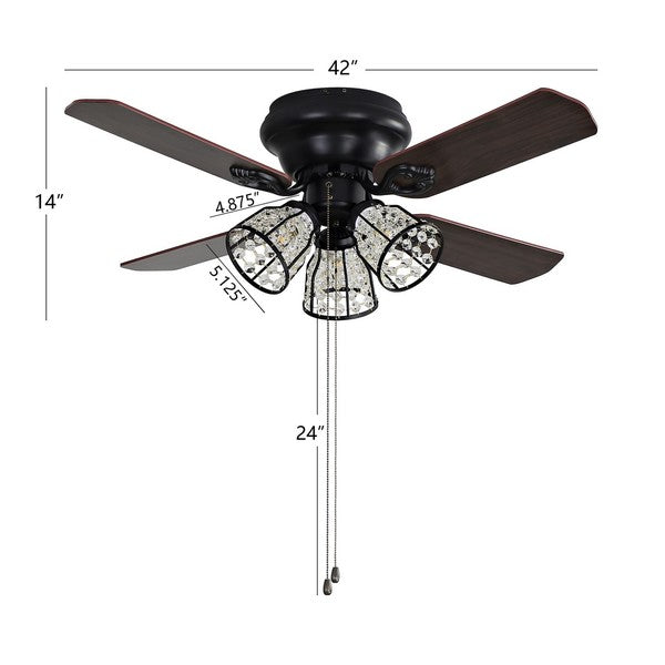 PEARLA CEILING LIGHT FAN