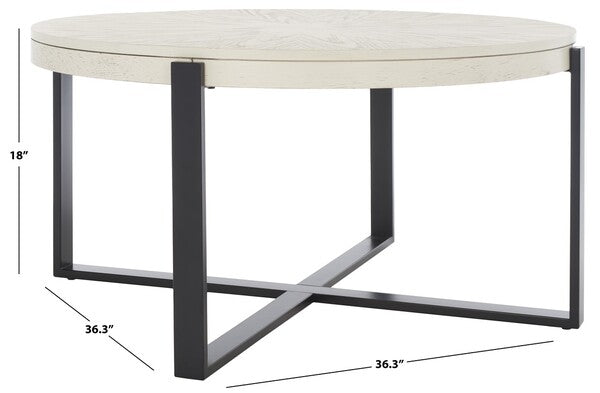 NAVYA ROUND COFFEE TABLE