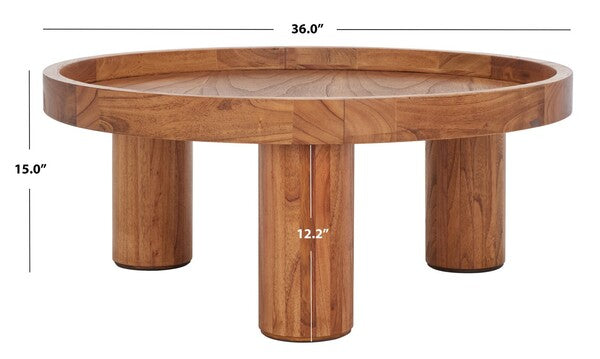 TABLE BASSE RONDE 3 JAMBES MEEK