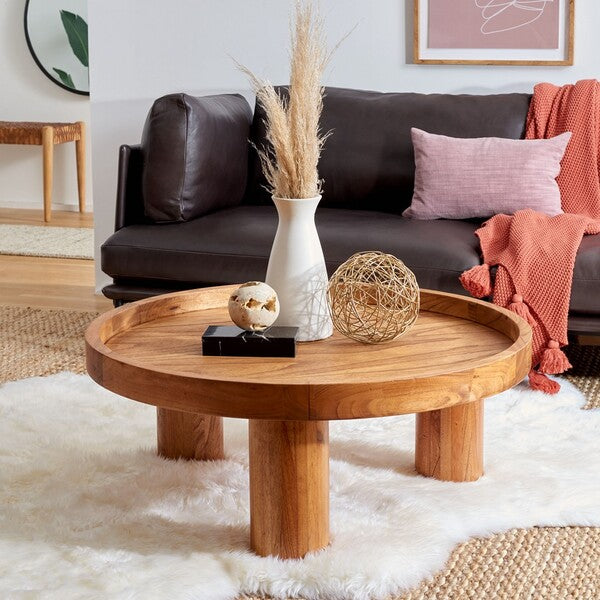 TABLE BASSE RONDE 3 JAMBES MEEK