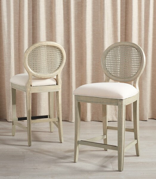 KARLEE RATTAN BACK COUNTER STOOL