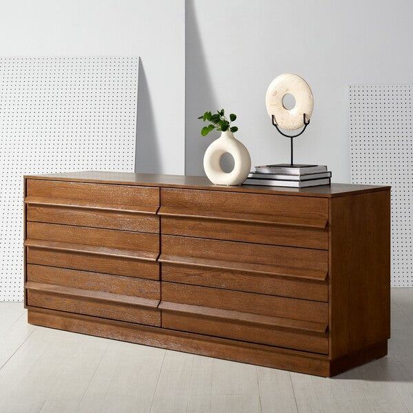 DEIRDRA 6 DRAWER WOOD DRESSER