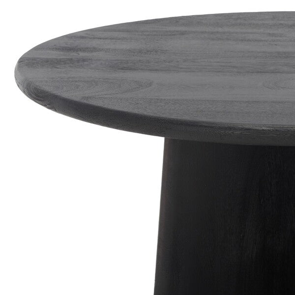 MADILYNN ROUND WOOD COFFEE TABLE