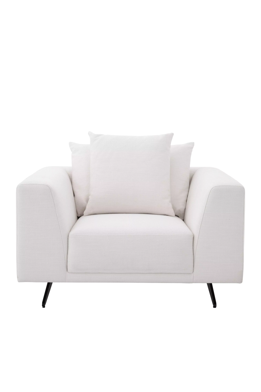 White Modern Accent Sillón | Eichholtz Endless